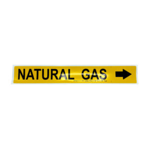 Gas Piping Labels