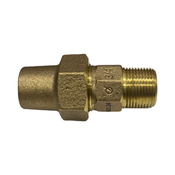 3/4" Flare X 3/4" MIP Adapter (Lead-Free)