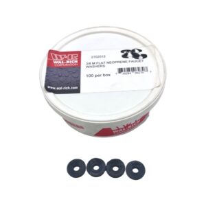 #3/8M Flat Neoprene Washers