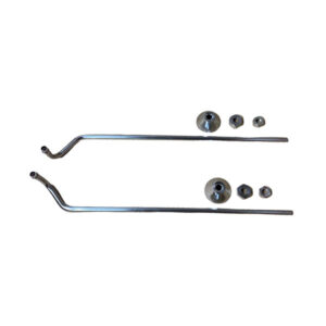 Chrome Plated Offset Bath Supplies