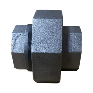 1 1/2" Malleable Iron Insulating Union for Gas Meter - Black