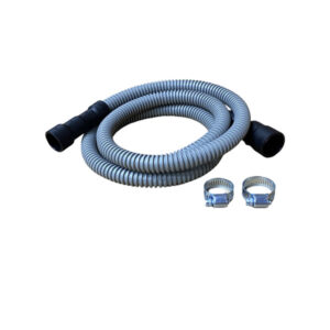 5/8" x 6' Corrugated Plastic Dishwasher Drain Hose