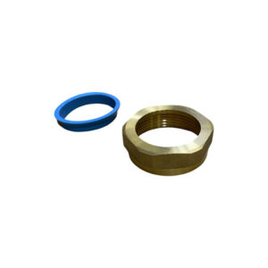 1 1/2" Extra Heavy Slipnut With With Premium Blue Neoprene Washer