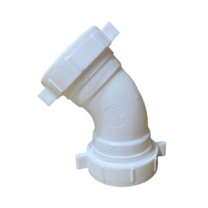 1 1/2" PVC Slip Elbow, 45 Degree