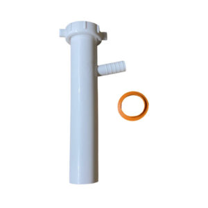 1-1/2" x 8" x 1/2" PVC Direct Connection Dishwasher Tailpiece