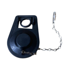 Black Dual-Fit Toilet Flapper Ball (Display Carded)