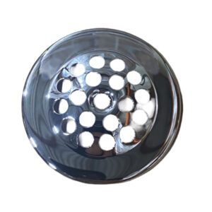 Chrome Plated Brass Bath Shoe Strainer Grid 2 7/8"