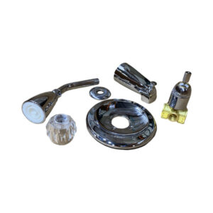 Single Lever Shower Body Set With Round Acrylic Handle