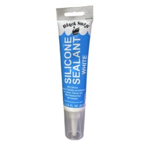 3 OZ White Silicone Caulk
