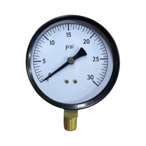 3 1/2" 30 PSI Pressure Gauge