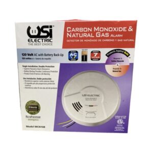USI 2-In-1 Hardwire Carbon Monoxide/Gas Detector