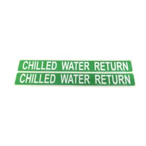 Chilled Water Supply Self-Adhesive Label - Medium