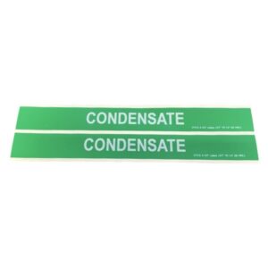 Condensate Self-Adhesive Label - Small