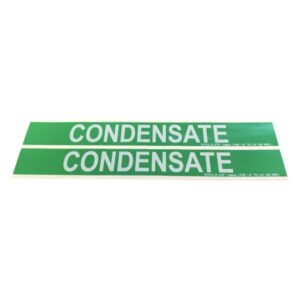 Condensate Self-Adhesive Label - Medium