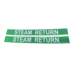 Steam Return Self-Adhesive Label - Medium