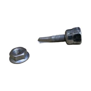 1 1/4 ″ Sammy Screw With Nut For Steel 3/8″ Rod DSTR516 “Straight” (Vertical)