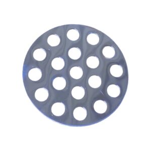 2 3/4″ OD Chrome-Plated Steel Flat Strainer