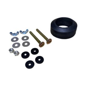 Economy Regular Tank-To-Bowl Kit With Brass-Plated Bolts & Steel Washers