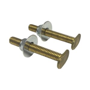 5/16" X 2 1/4" Brass Flange Bolts (Pair)