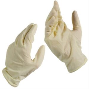 White Vinyl Gloves (XL) (100 Per box)