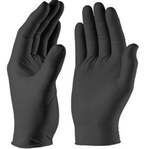 Black Nitrile Gloves (XL) (100 Per Box)