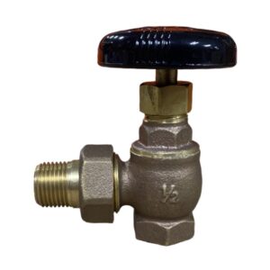1/2" Brass Radiator Angle Valve