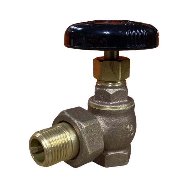1/2" Brass Radiator Angle Valve