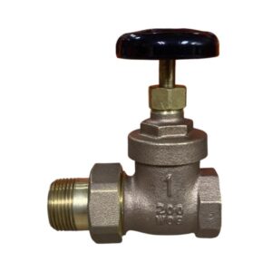 1" Brass Radiator Gate Valve