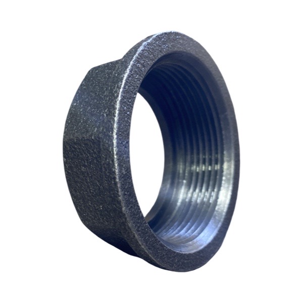 1 1/4" Swivel Nut For Gas Meter - Black
