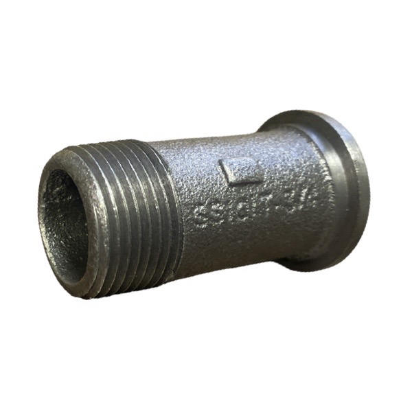 3/4" Straight Swivel For Gas Meter - Black