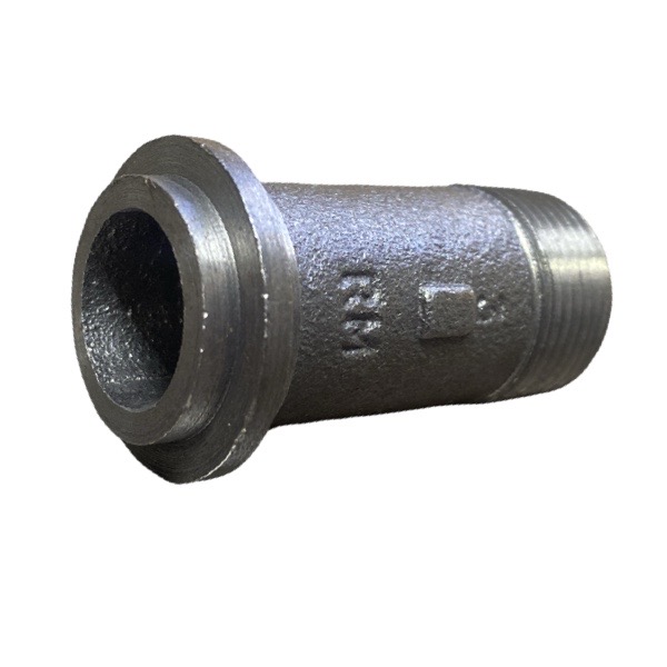 3/4" Straight Swivel For Gas Meter - Black