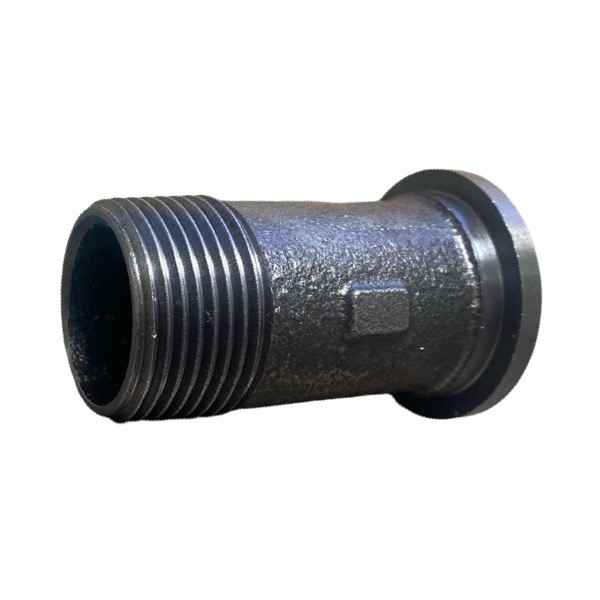 1" Straight Swivel For Gas Meter - Black