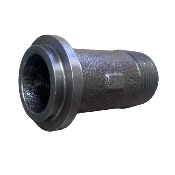 1" Straight Swivel For Gas Meter - Black