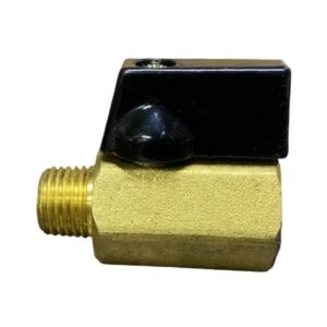1/4" M X F Miniball Valve