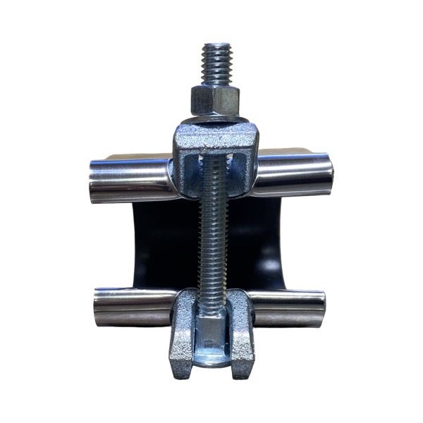 3" X 3" Stainless Steel Wrap-Around Repair Clamp