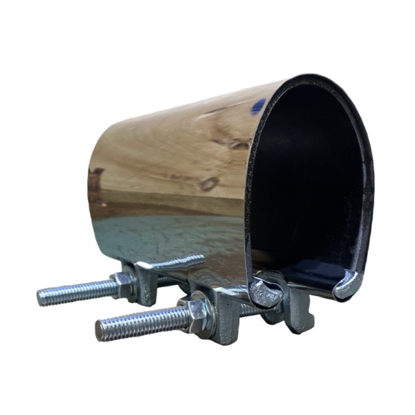 2 1/2" X 6" Stainless Steel Wrap-Around Repair Clamp