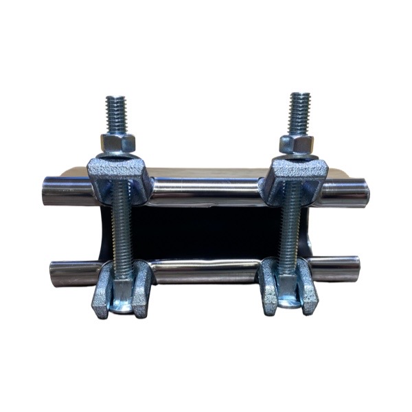 3" X 6" Stainless Steel Repair Wrap-Around Clamp