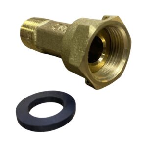 5/8"(1/2″ MIP) X 3/4″ FIP Water Meter Coupling (Each) (Lead-Free)