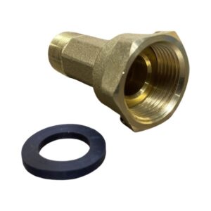 3/4" MIP X 1″ FIP Water Meter Coupling (Each) (Lead-Free)