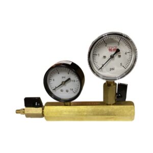 5 PSI Gas Test Kit With Double-Tapped Manifold