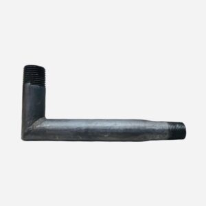 3/8" X 1/2" SCH40 Steel Reducing Tank Elbow