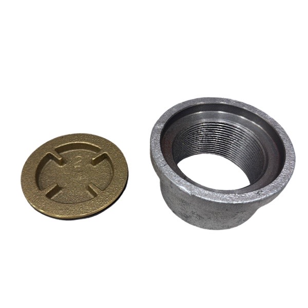 2 IPS Galvanized Oil Fill Curb Box