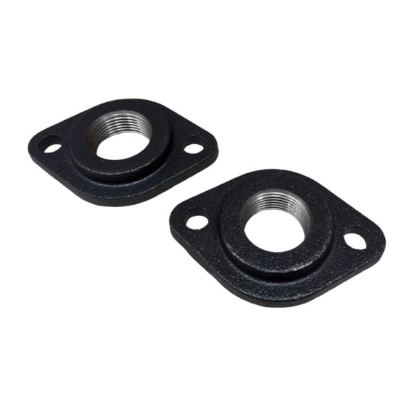 1" Malleable Iron Circulator Flange Set With Bolts