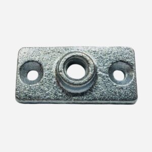1/2″ Galvanized 3-Hole Ceiling Plate