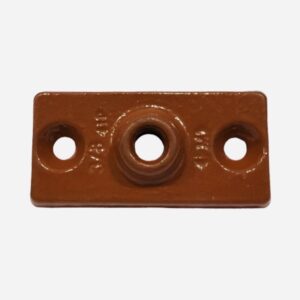 3/8" Copper 3-Hole Ceiling Flange