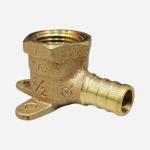 1/2"-Brass-PEX x FIP Drop Ear Elbow (Lead-Free)
