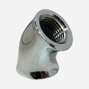1/2" Chrome-Plated 45 Degree Elbow (Lead-Free)