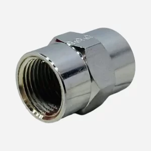 3/8" Chrome-Plated Coupling (Lead-Free)