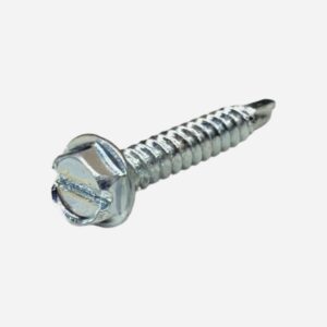 1" Hex Slotted "Tek" Drill and Tap Sheet Metal Screws