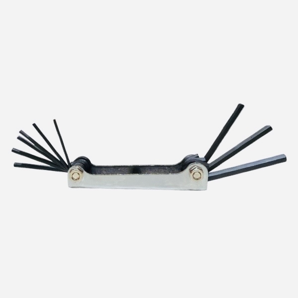 9 Piece Folding Hex Key Set